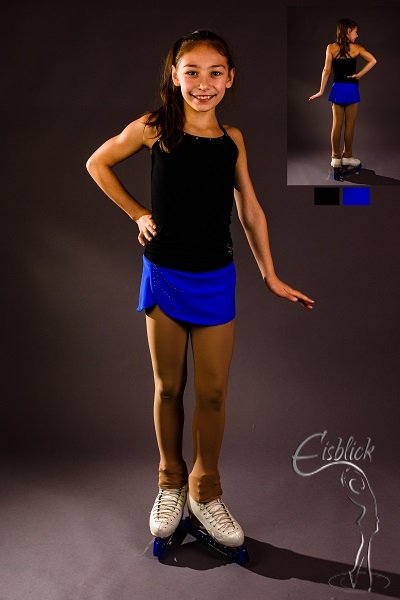 Sagester Eiskunstlauf-Rock mit Swarovski – Modell 296